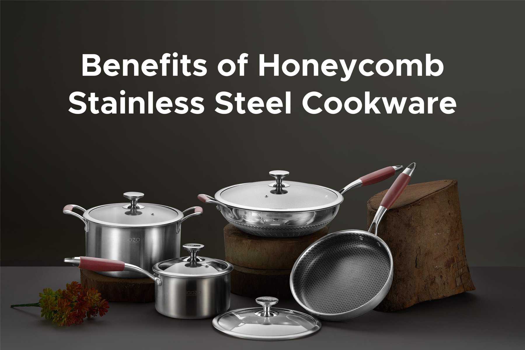 Honeycomb Stainless Steel Cookware